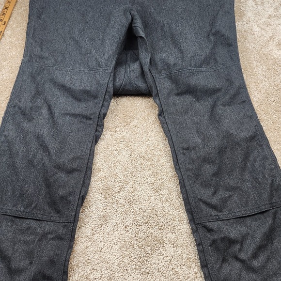 Patagonia All Seasons Hemp Canvas Bib Overalls Ink Black 56426 Womens Medium REG - Picture 10 of 14